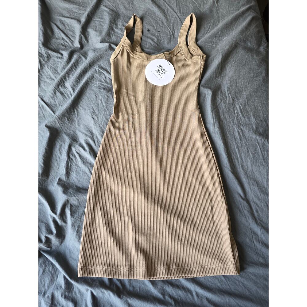 NWT Princess Polly Montwood Mini Dress Sage size 2 - Picture 2 of 6